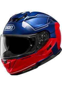 Shoei GT-Air 3 Mike, kask pełnotwarzowy , kolor: Niebieski/Czerwony/Srebrny , rozmiar: XXL