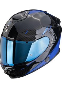 Scorpion EXO-GT SP Air Asphalt, full face helmet , color: Black/Blue , size: S