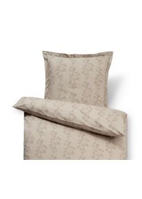 Tchibo - Pościel bawełniana premium - kolor: brązowy/beżowy