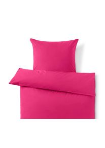 Tchibo - Pościel z bawełny renforcé - kolor: różowy