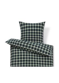 Tchibo - Pościel z flaneli, zielona, rozmiar niestandardowy