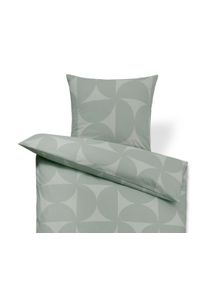 Tchibo - Pościel bawełniana premium - kolor: zielony