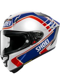 Shoei X-SPR Pro Gardner TC-2, full face helmet , color: White/Blue/Red , size: XL