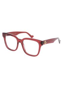 Gucci GG0958O okulary dámské | Oprawka: Pełnoramkowe, Prostokątne, Czerwony