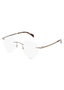 David Beckham DB 1166 okulary męskie | Oprawka: Pełnoramkowe, Panto, Srebrny