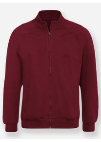 Catamaran Herren Sweatjacke in bordeaux ,Gr&ouml;&szlig;e 44/46, Witt, 100% Baumwolle