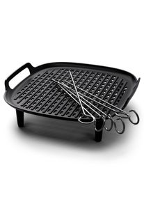 Philips Airfryer-Grillrost »HD9959/00 für Airfryer XXL 5000er Serie in schwarz, Größe B/H/L: 21,5 cm x 8 cm