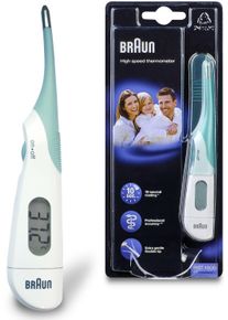 Braun Fieberthermometer »Digital-Thermometer, PRT 1000« zuverlässig und extrem schnell durch professionelle Genauigkeit in grün