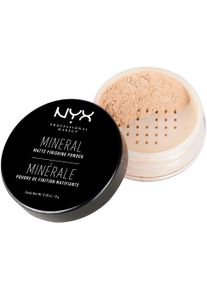 NYX Damen Puder »Professional Makeup Mineral Finishing Powder« Loses Fixierpuder, ölabsondierende Wirkung, langanhaltend. in beige