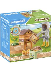 Playmobil Konstruktions-Spielset &raquo;Imkerin (71253), Country&laquo; teilweise aus recyceltem Material; Made in Europe in bunt
