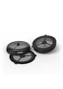 Xavax Wiederbefüllbare Kaffeepads »Dauerpad 2er Set, Senseo, baugleiche Padmaschinen, Dauerfilter Öko Pad« in schwarz