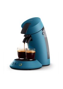 Philips Senseo Kaffeepadmaschine »Original Plus CSA210/60, mit zwei Kaffee-Einstellungen« aus 28% rec. Plastik in blau
