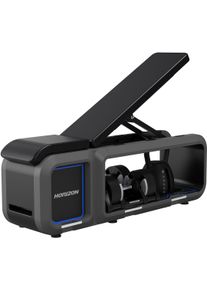 Horizon Fitness Kraftstation »Bench-HBN70« Set, 4 Stk. tlg. max. Benutzergewicht 159 kg, max. Trainingsgewicht 199 kg in schwarz