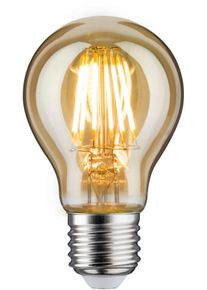 Paulmann LED-Leuchtmittel »E27 Goldlicht dimmbar Vintage AGL 6W dimmbar Vintage AGL 6W« 1 Stk. Extra-Warmweiß 1700 Kelvin in goldfarben