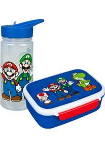 Scooli Lunchbox »Super Mario« Set, 2 Stk. tlg. mit Trinkflasche