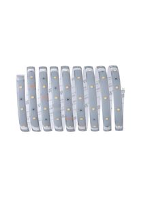 Paulmann LED-Streifen »MaxLED 250 Stripe 2,5m IP44 Cover 2700K 10W 24V Silber Kunststoff« 1 Stk.-flammig in silberfarben