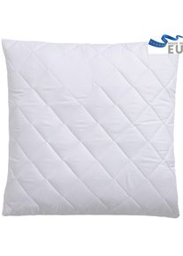 my home Microfaserkissen »Microlux Kopfkissen 40x80 cm in weiß, Größe B/H/L: 80 cm x 80 cm