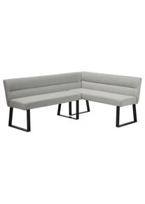 OTTO home , Essbank »Ivanna« , hellgrau + schwarz