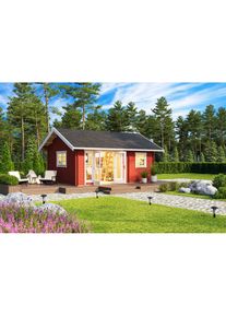 Lasita Maja , Gartenhaus »CAROLINE« , schwedenrot