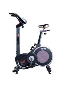 UNO Fitness U.N.O. FITNESS , Ergometer »EB 70« 150 kg max. Benutzergewicht, Fahrrad, 32 Widerstandsstufen , schwarz/silberfarben
