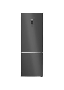 Siemens , Kühl-/Gefrierkombination iQ500 »KG49NAXCF« 203 cm hoch 70 cm breit , Gebürsteter schwarzer Stahl antiFingerprint , bottleCooler –...