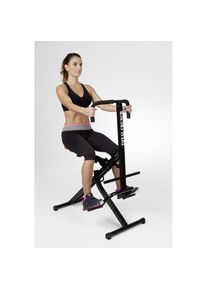 MediaShop , Heimtrainer »Total Crunch« 100 kg max. Benutzergewicht, Fahrrad , schwarz
