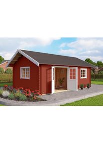 Lasita Maja , Gartenhaus »CAROLINE« , schwedenrot