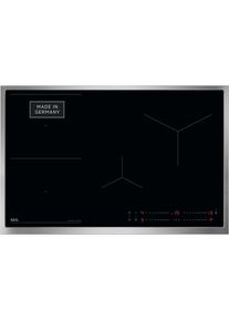 AEG , Induktions-Kochfeld »TO74IB00UB« Powerboost, Bridge, 14 Stufen, Topferkennung, Timer, Made in Germany , Glasfarbe: Schwarz