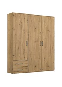 Rauch , Drehtürenschrank »Kleiderschrank Schrank Garderobe Wäscheschrank VOYAGER« in 3 verschiedenen Ausstattungen BASIC/CLASSIC/PREMIUM, moderne...