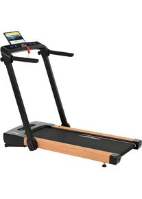 Christopeit Sport , Laufband »2 in 1 S« bis max. 14 km/h, klappbar, 120 kg max. Benutzergewicht , schwarz - holz