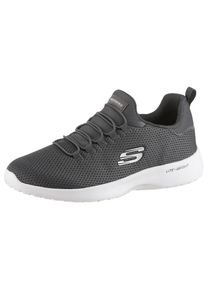 Skechers , Damen , Slip-On Sneaker »DYNAMIGHT« , grau , 47,5 , 47,5 , Sportlicher, komfortabler Trainingsschuh mit Schnürung und Stretch zum...