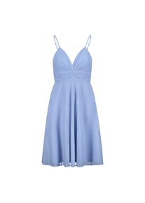 Vera Mont , Damen , Cocktailkleid »Cocktailkleid knöchellang« , Blue/Silver , EURO , 32 -EURO , 32 , Passform: Ausgestellt