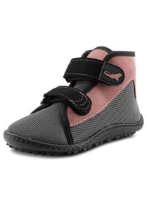 Leguano , Jungen,Kinder,Jugendliche , Barfußschuh »LEGUANITO SCIPPO« , grau-rosa , 25 , 25 , Robuster Barfußschuh mit Stimulation der Fußzonen dank...