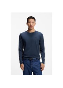 BOSS Orange , Langarmshirt »Tacks« , Open Blue464 , L , L , Shirt von BOSS Orange