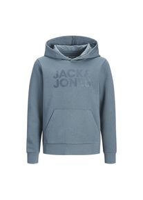 Jack & Jones Jack & Jones Junior , Jugendliche , Kapuzensweatshirt »JJECORP mit Druck, Kängurutasche, pflegeleicht« , Blue Mirage Print:BIG TONAL , 164 , 164 ,...