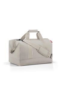 Reisenthel Reisetasche , Beige , Kunststoff , 48x39.5x29 cm , gepolsterter Boden, Innensteckfächer, Tragehenkel, verstellbarer Schultergurt, gepolsterter Schultergurt , Freizeit & Co, Koffer & Taschen