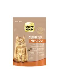 SELECT GOLD Hair+Skin Senior Gevogelte en zalm 300 g