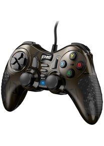 Genius GX Gaming Gamepad GX-19UV/USB/Drahtlos/PC,PS (PC, PS3, PS4), Gaming Controller, Kupfer