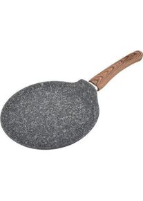 Kamille pancake pan 28cm, Pfanne + Kochtopf, Grau