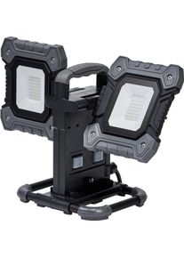 LEDVANCE, Arbeitsleuchte, OSRAM LED Aussen-Strahler WORKLIGHT VALUE FLEX 2x30W 865 Kaltweiss 4099854430572 (6600 lm)