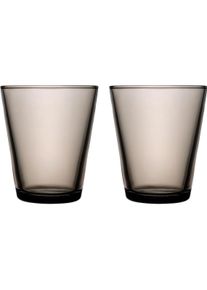 iittala Becher KARTIO, Trinkgläser, Beige
