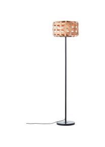 Brilliant, Stehlampe, Vloerlamp Woodline E27 max 1x60W - Natuur/Zwart (E27)