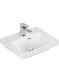 Villeroy & Boch Villeroy & Boch, Waschbecken, V&B Handwaschbecken SUBWAY 3.0 450x370mm m ÜL mit HL we C+ (370 mm, 450 mm)