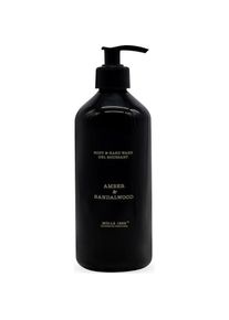 Cereria Mollá, Handseife, Amber & Sandalwood (Flüssigseife, 500 ml)