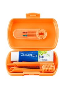 Curaprox, Handzahnbürste, Kids Travel Set (Weich, 3 x)