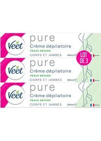 Veet, Wachs + Enthaarungscreme, Hair Removal Cream Dry Minimum