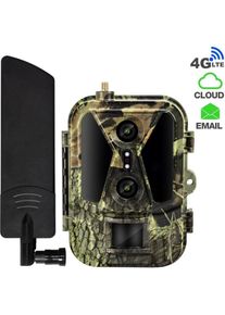 Evolveo StrongVision Dual PRO 4G / Kamerafalle mit Cloud- und E-Mail-Versand / 16 GB (Nachtsicht, Eingebautes Mikrofon), Dashcam