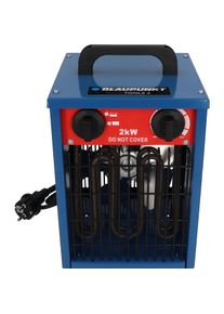 Blaupunkt Elektrische Heizung 2 kW EH7010, Heizlüfter, Rot, Schwarz, Blau