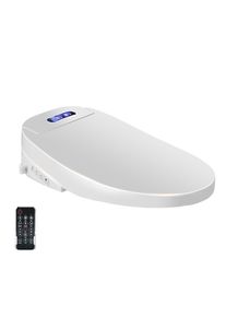 High-Grade Smart Intelligent Toilet Seat Home Design with Durable Plastic Material Elongated Shape