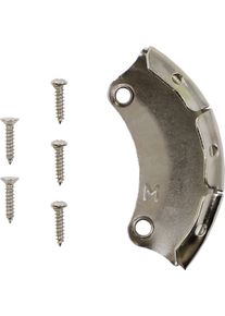 Moose Racing Qualifier MX, embouts de remplacement , couleur: Argent